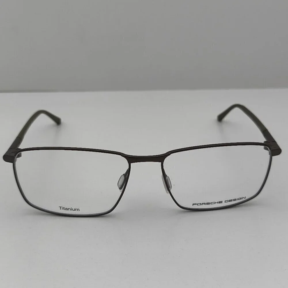 🕶️Made in Italy! Porsche Design P8766 Dark Gray Eyeglasses 58/16 145 /EUM129🕶️